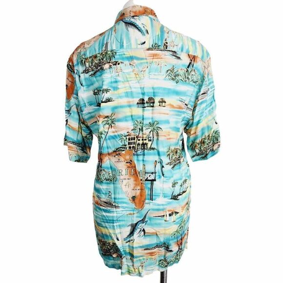 Pierre Cardin Florida shirt size small NWT - Picture 4 of 7